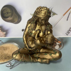 Mother Earth Resin Statue